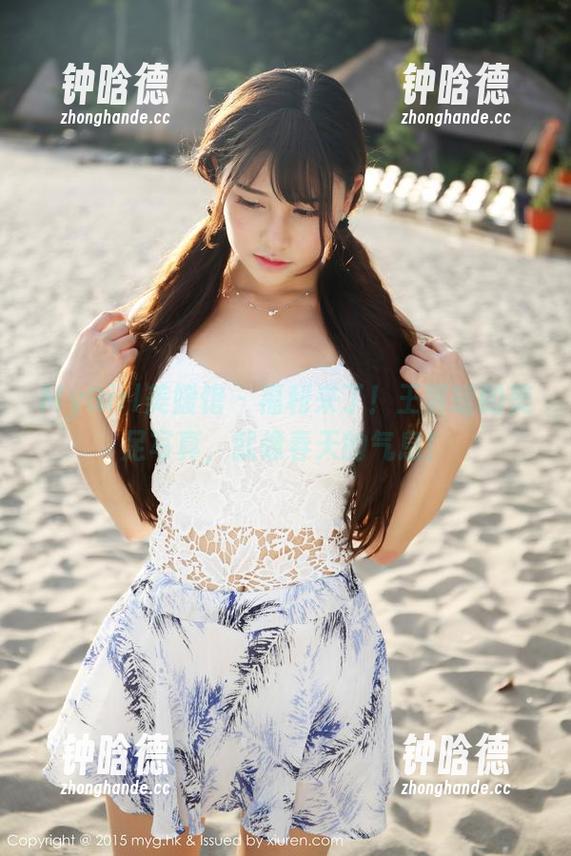 MyGirl美媛馆-王馨瑶 MyGirl美媛馆 - 福利来了!王馨瑶的美足写真,就像春天的气息!