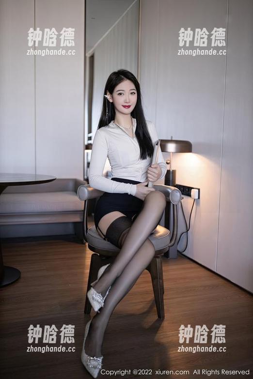 Xiuren秀人网-梦心月 Xiuren秀人网 - 白色连体衣系列:梦心月教你怎么穿得像个仙女!壁纸随意拿