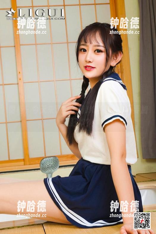 丽柜-子晴 丽柜 - 今天来了份子晴JK图册,要不要加入狂欢?