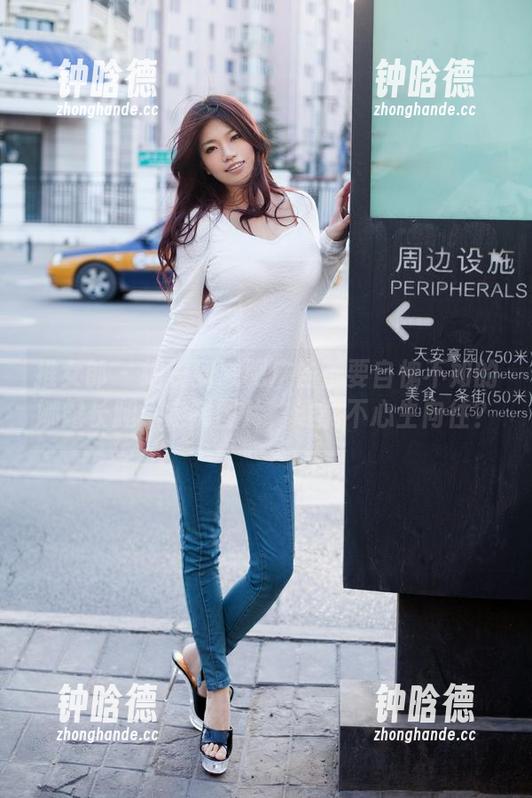 推女郎-娜露 推女郎 - 细长到减肥广告都要自愧不如的娜露长腿,定制图片,谁能不心生向往?