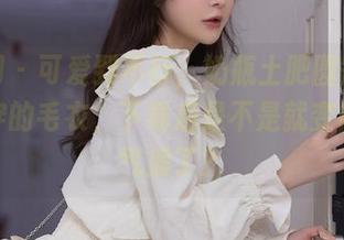 秀人网 – 可爱到不行，奶瓶土肥圆矮挫丑黑穷穿的毛衣，下载后是不是就变得更有气质了？