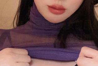 微密圈 – 紫色哒豚豚的兔女郎图集分享，简直像是在看别人的幻想。
