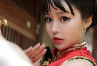 菠萝社 – 户外的柳侑绮，光影和原图无圣光的碰撞，让我有点露怯